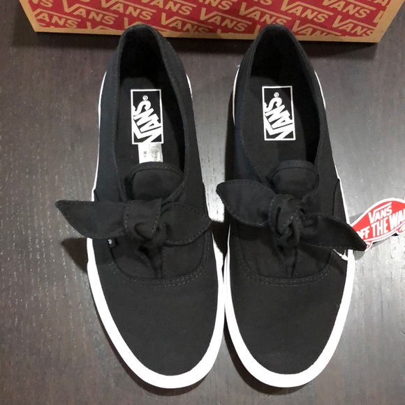 Vans Authentic Knotted Canvas Black - Picture 4 of 4